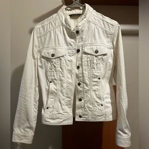 White Eddie Bauer Jean jacket